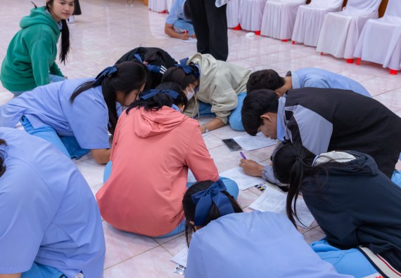 ภาพกิจกรรม  คณะวิทยาศาสตร์และเทคโนโลยี มหาวิทยาลัยราชภัฏกำแพงเพชร จัดกิจกรรมค่ายวิชาการเพื่อพัฒนากำลังคนด้านวิทยาศาสตร์และเทคโนโลยี ปีการศึกษา 2567  โรงเรียนทุ่งทรายวิทยา