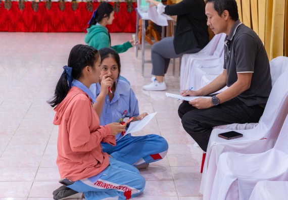 ภาพกิจกรรม  คณะวิทยาศาสตร์และเทคโนโลยี มหาวิทยาลัยราชภัฏกำแพงเพชร จัดกิจกรรมค่ายวิชาการเพื่อพัฒนากำลังคนด้านวิทยาศาสตร์และเทคโนโลยี ปีการศึกษา 2567  โรงเรียนทุ่งทรายวิทยา