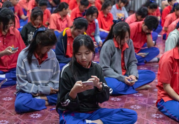 ภาพกิจกรรม  คณะวิทยาศาสตร์และเทคโนโลยี มหาวิทยาลัยราชภัฏกำแพงเพชร จัดกิจกรรมค่ายวิชาการเพื่อพัฒนากำลังคนด้านวิทยาศาสตร์และเทคโนโลยี ปีการศึกษา 2567 โรงเรียนเฉลิมพระเกียรติสมเด็จพระศรีนครินทร์ ฯ