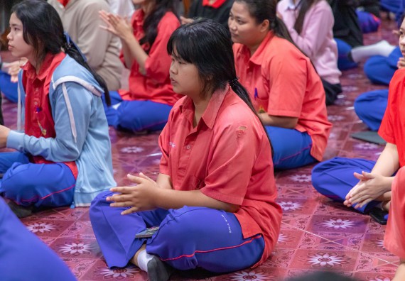 ภาพกิจกรรม  คณะวิทยาศาสตร์และเทคโนโลยี มหาวิทยาลัยราชภัฏกำแพงเพชร จัดกิจกรรมค่ายวิชาการเพื่อพัฒนากำลังคนด้านวิทยาศาสตร์และเทคโนโลยี ปีการศึกษา 2567 โรงเรียนเฉลิมพระเกียรติสมเด็จพระศรีนครินทร์ ฯ