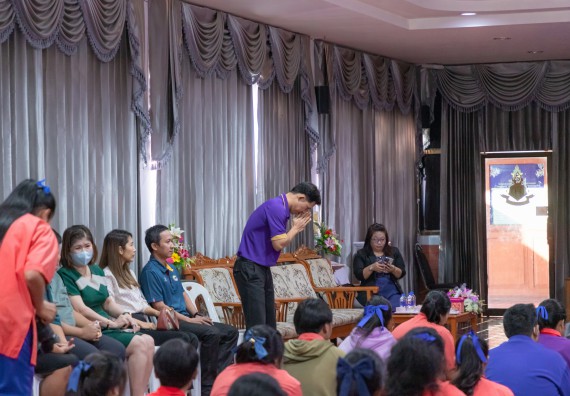 ภาพกิจกรรม  คณะวิทยาศาสตร์และเทคโนโลยี มหาวิทยาลัยราชภัฏกำแพงเพชร จัดกิจกรรมค่ายวิชาการเพื่อพัฒนากำลังคนด้านวิทยาศาสตร์และเทคโนโลยี ปีการศึกษา 2567 โรงเรียนเฉลิมพระเกียรติสมเด็จพระศรีนครินทร์ ฯ