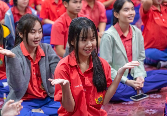 ภาพกิจกรรม  คณะวิทยาศาสตร์และเทคโนโลยี มหาวิทยาลัยราชภัฏกำแพงเพชร จัดกิจกรรมค่ายวิชาการเพื่อพัฒนากำลังคนด้านวิทยาศาสตร์และเทคโนโลยี ปีการศึกษา 2567 โรงเรียนเฉลิมพระเกียรติสมเด็จพระศรีนครินทร์ ฯ