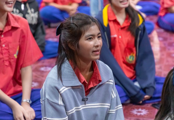 ภาพกิจกรรม  คณะวิทยาศาสตร์และเทคโนโลยี มหาวิทยาลัยราชภัฏกำแพงเพชร จัดกิจกรรมค่ายวิชาการเพื่อพัฒนากำลังคนด้านวิทยาศาสตร์และเทคโนโลยี ปีการศึกษา 2567 โรงเรียนเฉลิมพระเกียรติสมเด็จพระศรีนครินทร์ ฯ