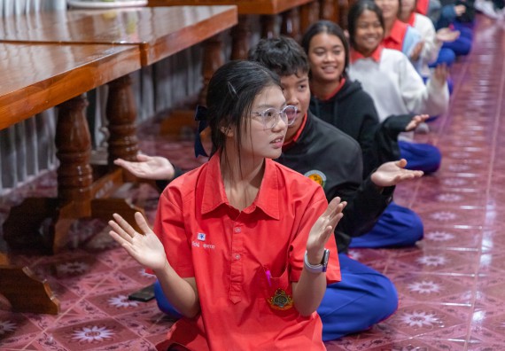 ภาพกิจกรรม  คณะวิทยาศาสตร์และเทคโนโลยี มหาวิทยาลัยราชภัฏกำแพงเพชร จัดกิจกรรมค่ายวิชาการเพื่อพัฒนากำลังคนด้านวิทยาศาสตร์และเทคโนโลยี ปีการศึกษา 2567 โรงเรียนเฉลิมพระเกียรติสมเด็จพระศรีนครินทร์ ฯ