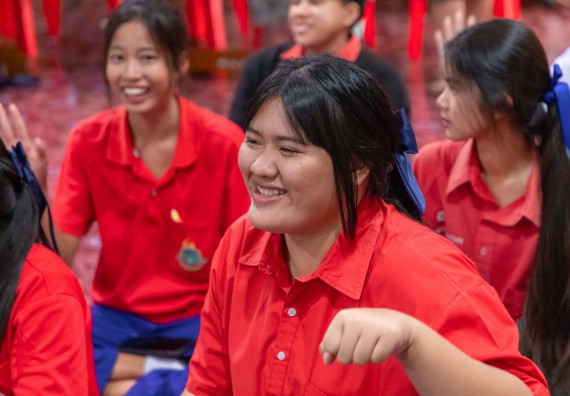 ภาพกิจกรรม  คณะวิทยาศาสตร์และเทคโนโลยี มหาวิทยาลัยราชภัฏกำแพงเพชร จัดกิจกรรมค่ายวิชาการเพื่อพัฒนากำลังคนด้านวิทยาศาสตร์และเทคโนโลยี ปีการศึกษา 2567 โรงเรียนเฉลิมพระเกียรติสมเด็จพระศรีนครินทร์ ฯ