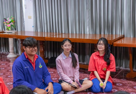 ภาพกิจกรรม  คณะวิทยาศาสตร์และเทคโนโลยี มหาวิทยาลัยราชภัฏกำแพงเพชร จัดกิจกรรมค่ายวิชาการเพื่อพัฒนากำลังคนด้านวิทยาศาสตร์และเทคโนโลยี ปีการศึกษา 2567 โรงเรียนเฉลิมพระเกียรติสมเด็จพระศรีนครินทร์ ฯ