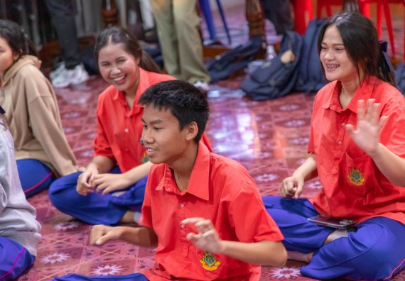 ภาพกิจกรรม  คณะวิทยาศาสตร์และเทคโนโลยี มหาวิทยาลัยราชภัฏกำแพงเพชร จัดกิจกรรมค่ายวิชาการเพื่อพัฒนากำลังคนด้านวิทยาศาสตร์และเทคโนโลยี ปีการศึกษา 2567 โรงเรียนเฉลิมพระเกียรติสมเด็จพระศรีนครินทร์ ฯ