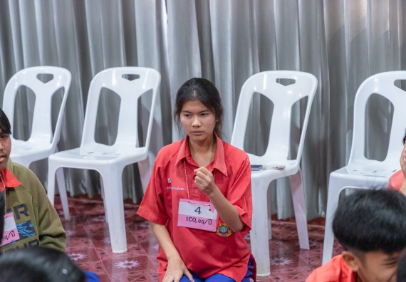 ภาพกิจกรรม  คณะวิทยาศาสตร์และเทคโนโลยี มหาวิทยาลัยราชภัฏกำแพงเพชร จัดกิจกรรมค่ายวิชาการเพื่อพัฒนากำลังคนด้านวิทยาศาสตร์และเทคโนโลยี ปีการศึกษา 2567 โรงเรียนเฉลิมพระเกียรติสมเด็จพระศรีนครินทร์ ฯ