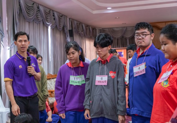 ภาพกิจกรรม  คณะวิทยาศาสตร์และเทคโนโลยี มหาวิทยาลัยราชภัฏกำแพงเพชร จัดกิจกรรมค่ายวิชาการเพื่อพัฒนากำลังคนด้านวิทยาศาสตร์และเทคโนโลยี ปีการศึกษา 2567 โรงเรียนเฉลิมพระเกียรติสมเด็จพระศรีนครินทร์ ฯ