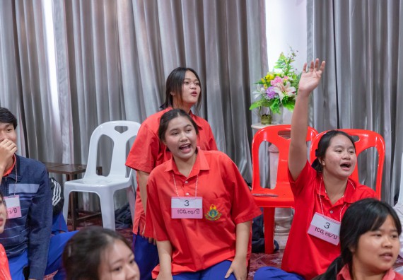 ภาพกิจกรรม  คณะวิทยาศาสตร์และเทคโนโลยี มหาวิทยาลัยราชภัฏกำแพงเพชร จัดกิจกรรมค่ายวิชาการเพื่อพัฒนากำลังคนด้านวิทยาศาสตร์และเทคโนโลยี ปีการศึกษา 2567 โรงเรียนเฉลิมพระเกียรติสมเด็จพระศรีนครินทร์ ฯ