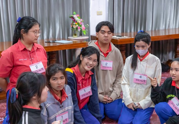 ภาพกิจกรรม  คณะวิทยาศาสตร์และเทคโนโลยี มหาวิทยาลัยราชภัฏกำแพงเพชร จัดกิจกรรมค่ายวิชาการเพื่อพัฒนากำลังคนด้านวิทยาศาสตร์และเทคโนโลยี ปีการศึกษา 2567 โรงเรียนเฉลิมพระเกียรติสมเด็จพระศรีนครินทร์ ฯ