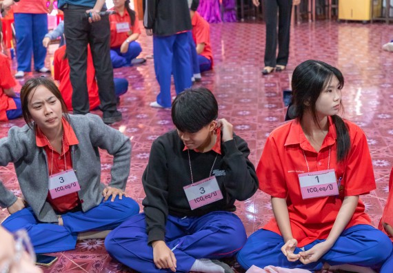 ภาพกิจกรรม  คณะวิทยาศาสตร์และเทคโนโลยี มหาวิทยาลัยราชภัฏกำแพงเพชร จัดกิจกรรมค่ายวิชาการเพื่อพัฒนากำลังคนด้านวิทยาศาสตร์และเทคโนโลยี ปีการศึกษา 2567 โรงเรียนเฉลิมพระเกียรติสมเด็จพระศรีนครินทร์ ฯ