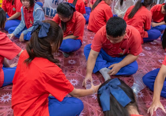 ภาพกิจกรรม  คณะวิทยาศาสตร์และเทคโนโลยี มหาวิทยาลัยราชภัฏกำแพงเพชร จัดกิจกรรมค่ายวิชาการเพื่อพัฒนากำลังคนด้านวิทยาศาสตร์และเทคโนโลยี ปีการศึกษา 2567 โรงเรียนเฉลิมพระเกียรติสมเด็จพระศรีนครินทร์ ฯ