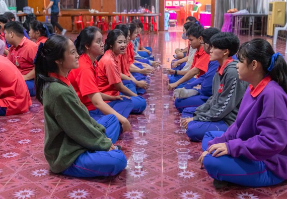 ภาพกิจกรรม  คณะวิทยาศาสตร์และเทคโนโลยี มหาวิทยาลัยราชภัฏกำแพงเพชร จัดกิจกรรมค่ายวิชาการเพื่อพัฒนากำลังคนด้านวิทยาศาสตร์และเทคโนโลยี ปีการศึกษา 2567 โรงเรียนเฉลิมพระเกียรติสมเด็จพระศรีนครินทร์ ฯ