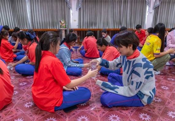 ภาพกิจกรรม  คณะวิทยาศาสตร์และเทคโนโลยี มหาวิทยาลัยราชภัฏกำแพงเพชร จัดกิจกรรมค่ายวิชาการเพื่อพัฒนากำลังคนด้านวิทยาศาสตร์และเทคโนโลยี ปีการศึกษา 2567 โรงเรียนเฉลิมพระเกียรติสมเด็จพระศรีนครินทร์ ฯ