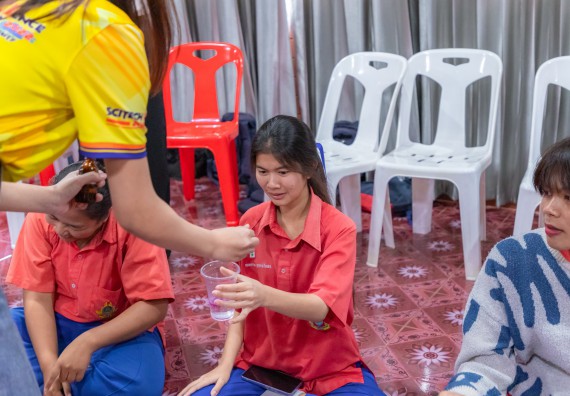 ภาพกิจกรรม  คณะวิทยาศาสตร์และเทคโนโลยี มหาวิทยาลัยราชภัฏกำแพงเพชร จัดกิจกรรมค่ายวิชาการเพื่อพัฒนากำลังคนด้านวิทยาศาสตร์และเทคโนโลยี ปีการศึกษา 2567 โรงเรียนเฉลิมพระเกียรติสมเด็จพระศรีนครินทร์ ฯ