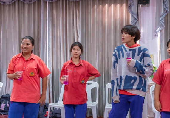 ภาพกิจกรรม  คณะวิทยาศาสตร์และเทคโนโลยี มหาวิทยาลัยราชภัฏกำแพงเพชร จัดกิจกรรมค่ายวิชาการเพื่อพัฒนากำลังคนด้านวิทยาศาสตร์และเทคโนโลยี ปีการศึกษา 2567 โรงเรียนเฉลิมพระเกียรติสมเด็จพระศรีนครินทร์ ฯ