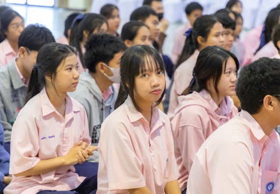 ภาพกิจกรรม  คณะวิทยาศาสตร์และเทคโนโลยี มหาวิทยาลัยราชภัฏกำแพงเพชร จัดกิจกรรมค่ายวิชาการเพื่อพัฒนากำลังคนด้านวิทยาศาสตร์และเทคโนโลยี ปีการศึกษา 2567 โรงเรียนวัชรวิทยา