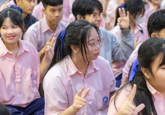 ภาพกิจกรรม  คณะวิทยาศาสตร์และเทคโนโลยี มหาวิทยาลัยราชภัฏกำแพงเพชร จัดกิจกรรมค่ายวิชาการเพื่อพัฒนากำลังคนด้านวิทยาศาสตร์และเทคโนโลยี ปีการศึกษา 2567 โรงเรียนวัชรวิทยา