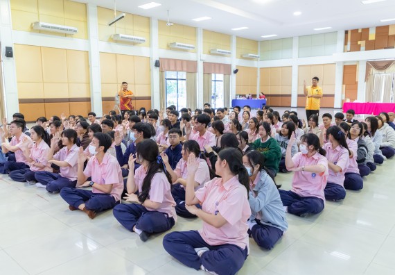 ภาพกิจกรรม  คณะวิทยาศาสตร์และเทคโนโลยี มหาวิทยาลัยราชภัฏกำแพงเพชร จัดกิจกรรมค่ายวิชาการเพื่อพัฒนากำลังคนด้านวิทยาศาสตร์และเทคโนโลยี ปีการศึกษา 2567 โรงเรียนวัชรวิทยา