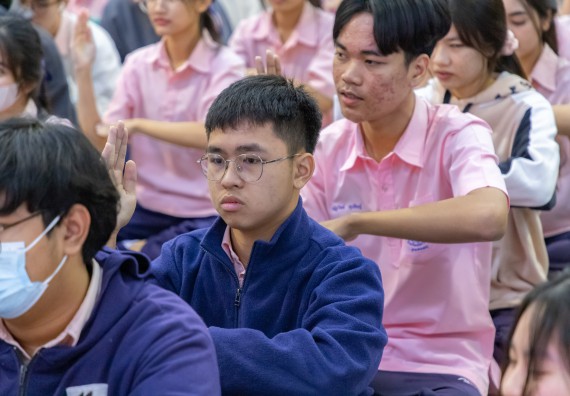 ภาพกิจกรรม  คณะวิทยาศาสตร์และเทคโนโลยี มหาวิทยาลัยราชภัฏกำแพงเพชร จัดกิจกรรมค่ายวิชาการเพื่อพัฒนากำลังคนด้านวิทยาศาสตร์และเทคโนโลยี ปีการศึกษา 2567 โรงเรียนวัชรวิทยา