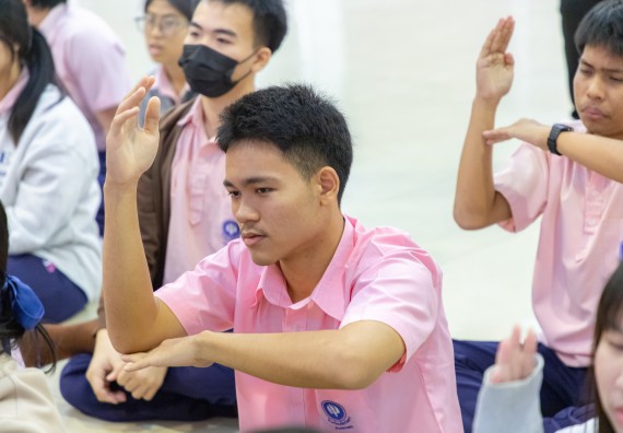 ภาพกิจกรรม  คณะวิทยาศาสตร์และเทคโนโลยี มหาวิทยาลัยราชภัฏกำแพงเพชร จัดกิจกรรมค่ายวิชาการเพื่อพัฒนากำลังคนด้านวิทยาศาสตร์และเทคโนโลยี ปีการศึกษา 2567 โรงเรียนวัชรวิทยา