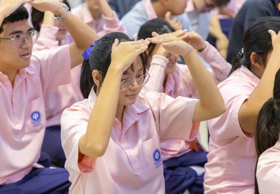ภาพกิจกรรม  คณะวิทยาศาสตร์และเทคโนโลยี มหาวิทยาลัยราชภัฏกำแพงเพชร จัดกิจกรรมค่ายวิชาการเพื่อพัฒนากำลังคนด้านวิทยาศาสตร์และเทคโนโลยี ปีการศึกษา 2567 โรงเรียนวัชรวิทยา