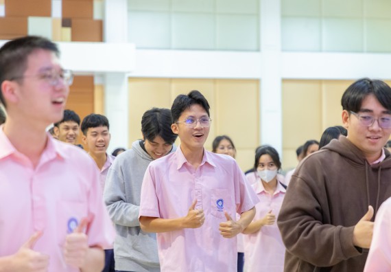 ภาพกิจกรรม  คณะวิทยาศาสตร์และเทคโนโลยี มหาวิทยาลัยราชภัฏกำแพงเพชร จัดกิจกรรมค่ายวิชาการเพื่อพัฒนากำลังคนด้านวิทยาศาสตร์และเทคโนโลยี ปีการศึกษา 2567 โรงเรียนวัชรวิทยา