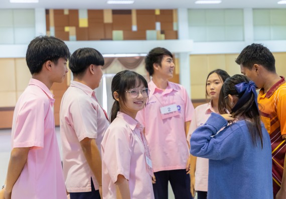 ภาพกิจกรรม  คณะวิทยาศาสตร์และเทคโนโลยี มหาวิทยาลัยราชภัฏกำแพงเพชร จัดกิจกรรมค่ายวิชาการเพื่อพัฒนากำลังคนด้านวิทยาศาสตร์และเทคโนโลยี ปีการศึกษา 2567 โรงเรียนวัชรวิทยา