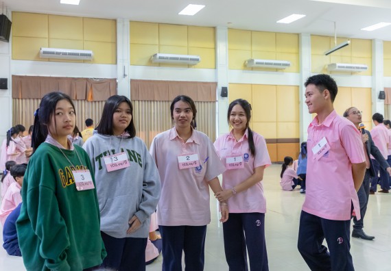 ภาพกิจกรรม  คณะวิทยาศาสตร์และเทคโนโลยี มหาวิทยาลัยราชภัฏกำแพงเพชร จัดกิจกรรมค่ายวิชาการเพื่อพัฒนากำลังคนด้านวิทยาศาสตร์และเทคโนโลยี ปีการศึกษา 2567 โรงเรียนวัชรวิทยา