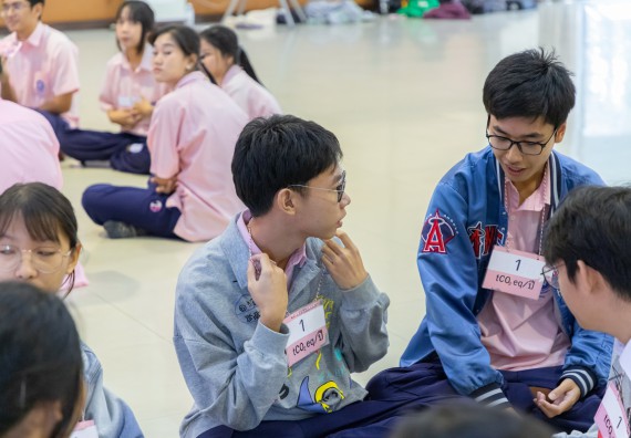 ภาพกิจกรรม  คณะวิทยาศาสตร์และเทคโนโลยี มหาวิทยาลัยราชภัฏกำแพงเพชร จัดกิจกรรมค่ายวิชาการเพื่อพัฒนากำลังคนด้านวิทยาศาสตร์และเทคโนโลยี ปีการศึกษา 2567 โรงเรียนวัชรวิทยา