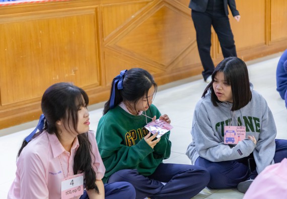 ภาพกิจกรรม  คณะวิทยาศาสตร์และเทคโนโลยี มหาวิทยาลัยราชภัฏกำแพงเพชร จัดกิจกรรมค่ายวิชาการเพื่อพัฒนากำลังคนด้านวิทยาศาสตร์และเทคโนโลยี ปีการศึกษา 2567 โรงเรียนวัชรวิทยา