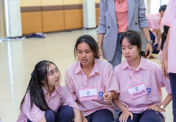 ภาพกิจกรรม  คณะวิทยาศาสตร์และเทคโนโลยี มหาวิทยาลัยราชภัฏกำแพงเพชร จัดกิจกรรมค่ายวิชาการเพื่อพัฒนากำลังคนด้านวิทยาศาสตร์และเทคโนโลยี ปีการศึกษา 2567 โรงเรียนวัชรวิทยา