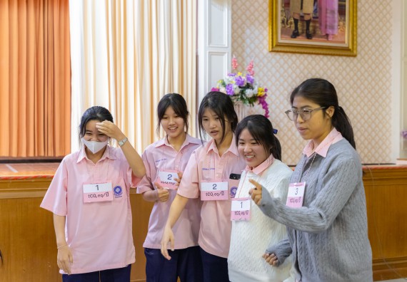 ภาพกิจกรรม  คณะวิทยาศาสตร์และเทคโนโลยี มหาวิทยาลัยราชภัฏกำแพงเพชร จัดกิจกรรมค่ายวิชาการเพื่อพัฒนากำลังคนด้านวิทยาศาสตร์และเทคโนโลยี ปีการศึกษา 2567 โรงเรียนวัชรวิทยา