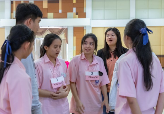 ภาพกิจกรรม  คณะวิทยาศาสตร์และเทคโนโลยี มหาวิทยาลัยราชภัฏกำแพงเพชร จัดกิจกรรมค่ายวิชาการเพื่อพัฒนากำลังคนด้านวิทยาศาสตร์และเทคโนโลยี ปีการศึกษา 2567 โรงเรียนวัชรวิทยา