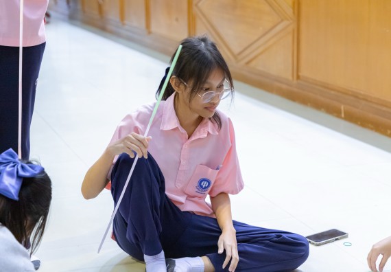 ภาพกิจกรรม  คณะวิทยาศาสตร์และเทคโนโลยี มหาวิทยาลัยราชภัฏกำแพงเพชร จัดกิจกรรมค่ายวิชาการเพื่อพัฒนากำลังคนด้านวิทยาศาสตร์และเทคโนโลยี ปีการศึกษา 2567 โรงเรียนวัชรวิทยา