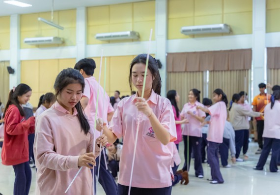 ภาพกิจกรรม  คณะวิทยาศาสตร์และเทคโนโลยี มหาวิทยาลัยราชภัฏกำแพงเพชร จัดกิจกรรมค่ายวิชาการเพื่อพัฒนากำลังคนด้านวิทยาศาสตร์และเทคโนโลยี ปีการศึกษา 2567 โรงเรียนวัชรวิทยา