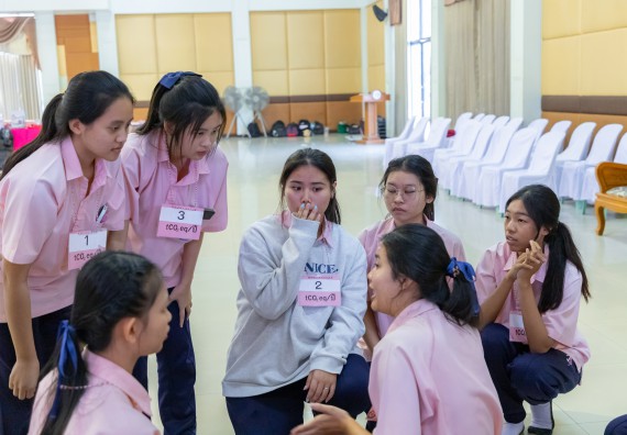 ภาพกิจกรรม  คณะวิทยาศาสตร์และเทคโนโลยี มหาวิทยาลัยราชภัฏกำแพงเพชร จัดกิจกรรมค่ายวิชาการเพื่อพัฒนากำลังคนด้านวิทยาศาสตร์และเทคโนโลยี ปีการศึกษา 2567 โรงเรียนวัชรวิทยา