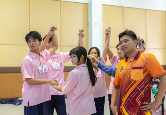 ภาพกิจกรรม  คณะวิทยาศาสตร์และเทคโนโลยี มหาวิทยาลัยราชภัฏกำแพงเพชร จัดกิจกรรมค่ายวิชาการเพื่อพัฒนากำลังคนด้านวิทยาศาสตร์และเทคโนโลยี ปีการศึกษา 2567 โรงเรียนวัชรวิทยา