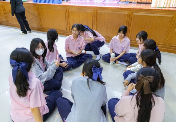 ภาพกิจกรรม  คณะวิทยาศาสตร์และเทคโนโลยี มหาวิทยาลัยราชภัฏกำแพงเพชร จัดกิจกรรมค่ายวิชาการเพื่อพัฒนากำลังคนด้านวิทยาศาสตร์และเทคโนโลยี ปีการศึกษา 2567 โรงเรียนวัชรวิทยา