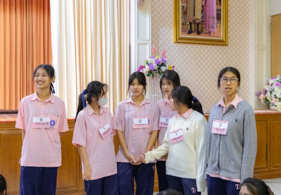 ภาพกิจกรรม  คณะวิทยาศาสตร์และเทคโนโลยี มหาวิทยาลัยราชภัฏกำแพงเพชร จัดกิจกรรมค่ายวิชาการเพื่อพัฒนากำลังคนด้านวิทยาศาสตร์และเทคโนโลยี ปีการศึกษา 2567 โรงเรียนวัชรวิทยา