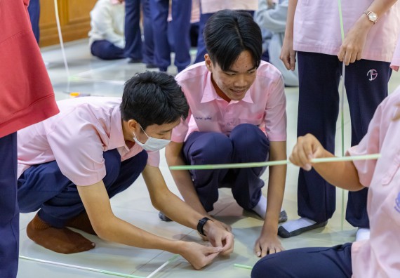 ภาพกิจกรรม  คณะวิทยาศาสตร์และเทคโนโลยี มหาวิทยาลัยราชภัฏกำแพงเพชร จัดกิจกรรมค่ายวิชาการเพื่อพัฒนากำลังคนด้านวิทยาศาสตร์และเทคโนโลยี ปีการศึกษา 2567 โรงเรียนวัชรวิทยา