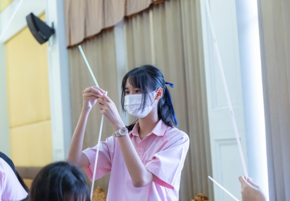 ภาพกิจกรรม  คณะวิทยาศาสตร์และเทคโนโลยี มหาวิทยาลัยราชภัฏกำแพงเพชร จัดกิจกรรมค่ายวิชาการเพื่อพัฒนากำลังคนด้านวิทยาศาสตร์และเทคโนโลยี ปีการศึกษา 2567 โรงเรียนวัชรวิทยา