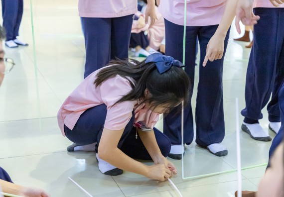 ภาพกิจกรรม  คณะวิทยาศาสตร์และเทคโนโลยี มหาวิทยาลัยราชภัฏกำแพงเพชร จัดกิจกรรมค่ายวิชาการเพื่อพัฒนากำลังคนด้านวิทยาศาสตร์และเทคโนโลยี ปีการศึกษา 2567 โรงเรียนวัชรวิทยา