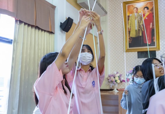 ภาพกิจกรรม  คณะวิทยาศาสตร์และเทคโนโลยี มหาวิทยาลัยราชภัฏกำแพงเพชร จัดกิจกรรมค่ายวิชาการเพื่อพัฒนากำลังคนด้านวิทยาศาสตร์และเทคโนโลยี ปีการศึกษา 2567 โรงเรียนวัชรวิทยา