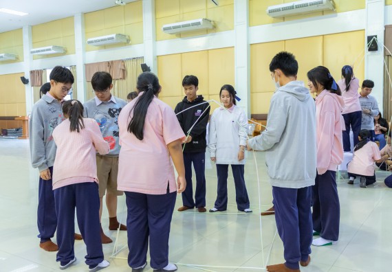 ภาพกิจกรรม  คณะวิทยาศาสตร์และเทคโนโลยี มหาวิทยาลัยราชภัฏกำแพงเพชร จัดกิจกรรมค่ายวิชาการเพื่อพัฒนากำลังคนด้านวิทยาศาสตร์และเทคโนโลยี ปีการศึกษา 2567 โรงเรียนวัชรวิทยา