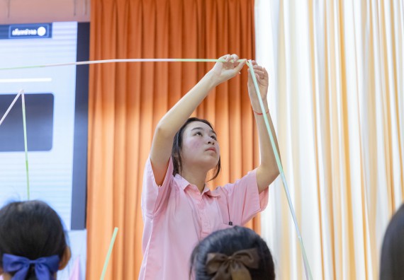 ภาพกิจกรรม  คณะวิทยาศาสตร์และเทคโนโลยี มหาวิทยาลัยราชภัฏกำแพงเพชร จัดกิจกรรมค่ายวิชาการเพื่อพัฒนากำลังคนด้านวิทยาศาสตร์และเทคโนโลยี ปีการศึกษา 2567 โรงเรียนวัชรวิทยา