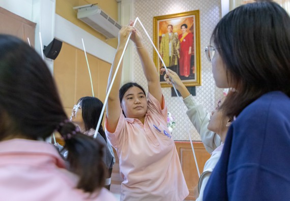 ภาพกิจกรรม  คณะวิทยาศาสตร์และเทคโนโลยี มหาวิทยาลัยราชภัฏกำแพงเพชร จัดกิจกรรมค่ายวิชาการเพื่อพัฒนากำลังคนด้านวิทยาศาสตร์และเทคโนโลยี ปีการศึกษา 2567 โรงเรียนวัชรวิทยา