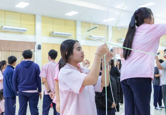 ภาพกิจกรรม  คณะวิทยาศาสตร์และเทคโนโลยี มหาวิทยาลัยราชภัฏกำแพงเพชร จัดกิจกรรมค่ายวิชาการเพื่อพัฒนากำลังคนด้านวิทยาศาสตร์และเทคโนโลยี ปีการศึกษา 2567 โรงเรียนวัชรวิทยา