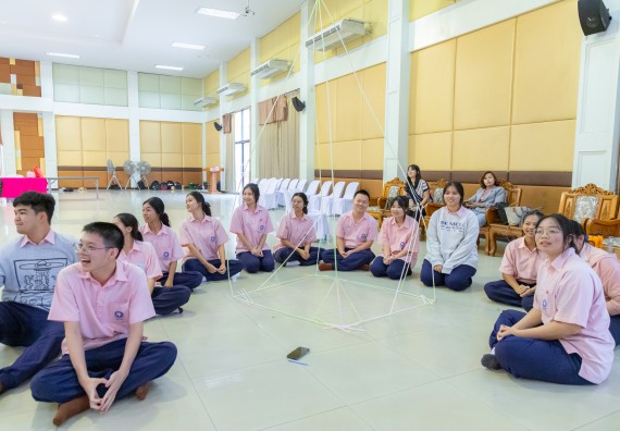 ภาพกิจกรรม  คณะวิทยาศาสตร์และเทคโนโลยี มหาวิทยาลัยราชภัฏกำแพงเพชร จัดกิจกรรมค่ายวิชาการเพื่อพัฒนากำลังคนด้านวิทยาศาสตร์และเทคโนโลยี ปีการศึกษา 2567 โรงเรียนวัชรวิทยา